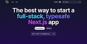 T3 nextjs app cli tool image