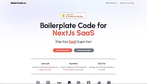 Boilercode - nextjs saas boilercode image