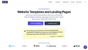 web3templates landing page image